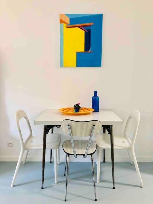 Studio, 11, Parc De Belleville ปารีส ภายนอก รูปภาพ
