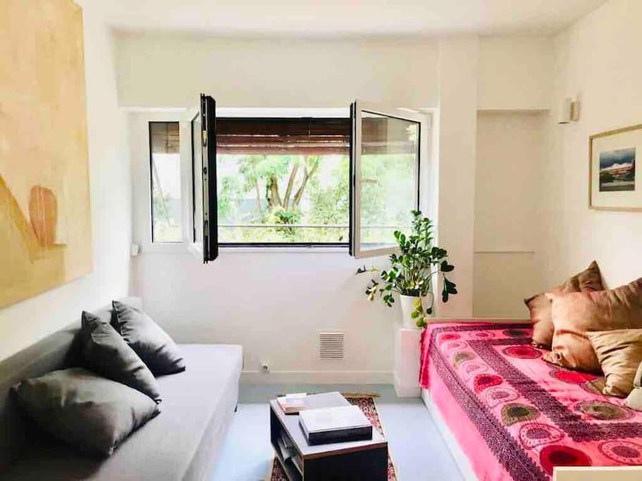 Studio, 11, Parc De Belleville ปารีส ภายนอก รูปภาพ